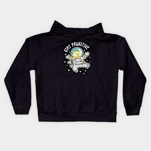 Stay Pawsitive Kids Hoodie